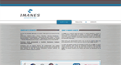 Desktop Screenshot of imanesargentina.com.ar